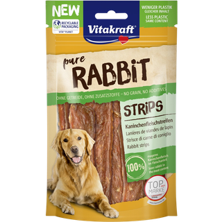 Vitakraft RABBIT STRIPS kaninkødsstrimler - 80 g.