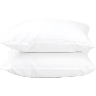 Juniper Pudebetræk 50x90 Cm 2-pak - Pudebetræk Supima Bomuld Snow White - B-P-9050-W
