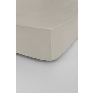 ZACK PERCALE faconsyet lagen, høj madras - økologisk - Beige