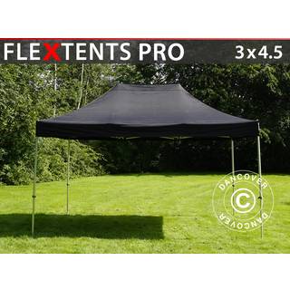 Foldetelt FleXtents Easy up pavillon PRO 3x4,5m Sort