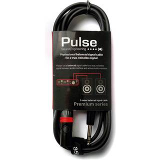 Pulse 6.3 mm Stereo Jack - XLR Male - 3m