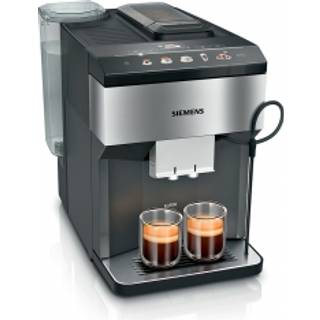 Siemens Fuldautomatisk kaffemaskine EQ500 classic connect Rustfrit stål, Sort, Vandbeholder TP516RX3