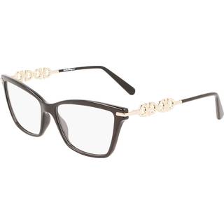Ferragamo Kvinde SF2921 001 Optiske stel Plast Sort Sommerfugl