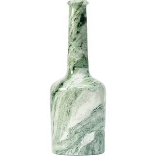 Polspotten Heritage Whiskey Lysestage - Fyrfadsstager Glas Mørkegrøn - 430-225-009