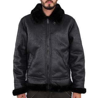 ALPHA INDUSTRIES Herren Jacke schwarz unifarben