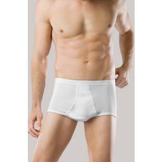 Schiesser Herren Slip weiß Reine Baumwolle unifarben - weiß