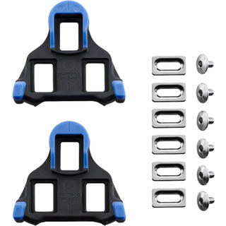 Shimano SPD-SL klamper blå