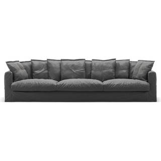 Decotique Betræk Til Le Grand Air 5-personers Sofa - Møbelbetræk Hør Carbon Dust - 11001995