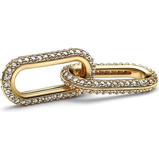 Pandora Me Gold Crystal Styling Double Link Charm