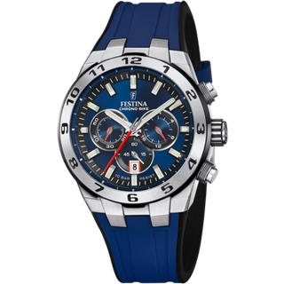 Festina Chrono Bike herreur i stål med chronograph