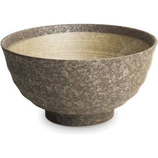 Japansk keramik, nudel/udon skål - Nenrin, Ø17 cm