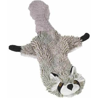 Plysdyr, vaskebjørn flad - 61 cm - Grey