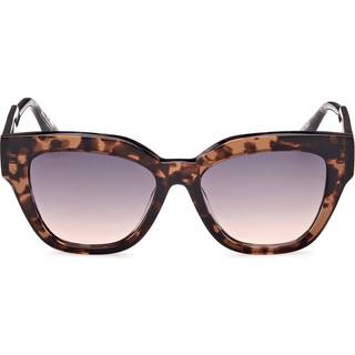 MAX&Co Kvinde MO0059 56B Solbriller Acetat Havana Røg Firkantet Normal