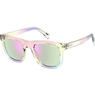 Levi's LV 1023/S F74/VQ 53 Solbriller Mænd Krystalklar - Transparent Purple Yellow Pink - 53mm