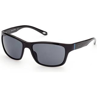 Skechers SE6117 Polarized 01D 58 Solbriller Mænd Black - Shiny Black - 58mm