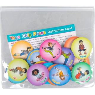 Virkelig gode ting Yoga -chips til b?rn - 24 Pack -Help B?rn Rolighed