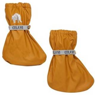 CeLaVi Baby Overtrækssko m. fleece - Buckthorn Brown - 8042