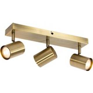 Moderne loftslampe bronze 3-lys justerbar rektangulær - Jeana