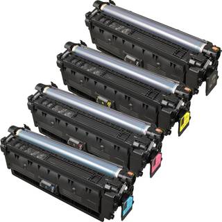 Rabatpakke - Canon 040H 4 farver BK-C-M-Y toner Kompatibel 040H 41.000 sider