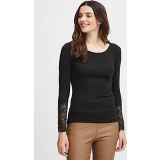 Fransa FRHIZAMOND T-shirt - Sort - Str XL - Damer