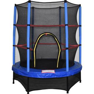 Viking Sports trampolin med net, blå, Ø140 cm