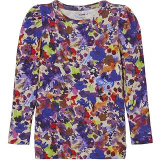 Name It Sandshell Blomstret Top