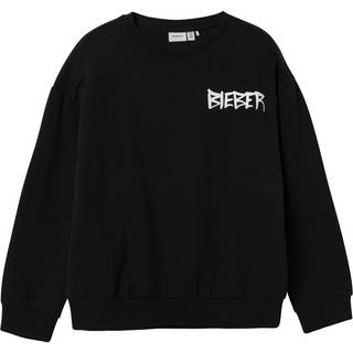 NAME IT Justin Bieber Sweatshirt Jabs Black