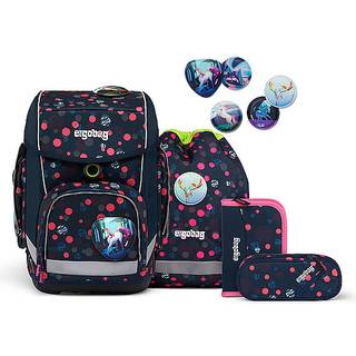 ergobag cubo Set ergonomischer Schulrucksack, Set 5-teilig