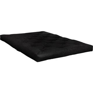 Dobbelt Naturlatex Futonmadras med Bomuld Fra Karup Design | 18cm - 160x200 - 917 Sort