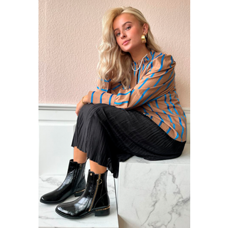 Copenhagen Shoes Dame Fever 22 Lakstøvler 038 Sort Lak