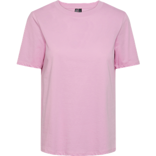 Pieces - Pcria Ss Solid Tee - T-shirts til damer - Pastel Lavender - S