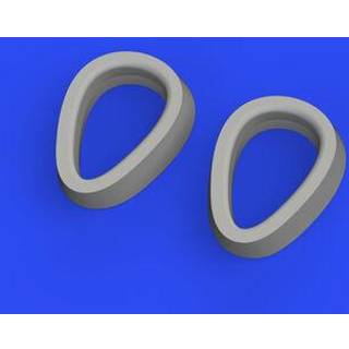 A6M3 exhausts PRINT for EDUARD