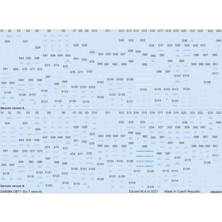 Su-7 stencils 1/48 for OEZ/SMR