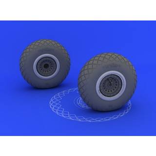 B-17 wheels for HK Models