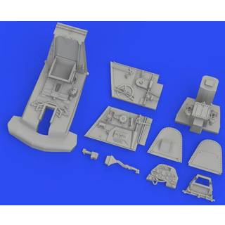 S-199 cockpit Erla canopy PRINT 1/72