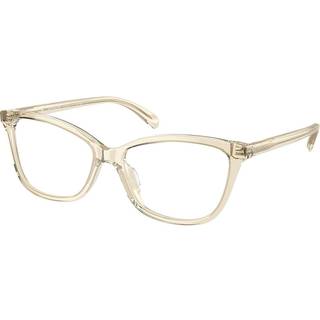 Coach HC6206U Asian Fit 5736 52 Briller Kvinder Gul - Transparent Yellow - 52mm