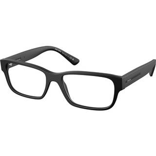 Prada PR 18ZVF Asian Fit 1BO1O1 57 Briller Mænd Black - Matte Black - 57mm