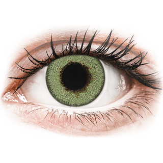 TopVue Daily Color - Green - endagslinser uden styrke (2 linser)