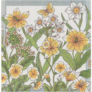 Ekelund Linneväveri Daffodil stofserviet 35x35 cm Gul