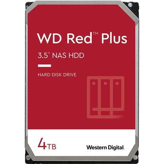Western Digital Red Plus WD40EFPX harddisk 3.5' 4000 GB Serial ATA III