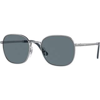 Persol PO1009S Asian Fit Polarized 518/3R 52 Solbriller Mænd Silver - Silver - 52mm