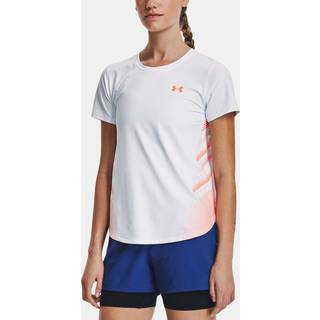 T-shirt Under Armour UA Iso-Chill Laser Tee II-WHT 1376818-100 Størrelse XS