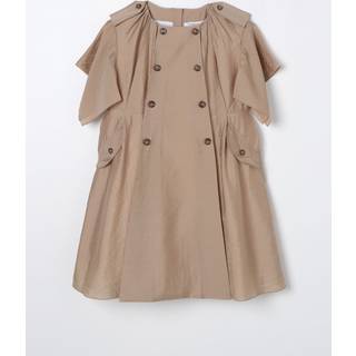 Burberry Kids CrÃªpe dress - beige - Y 3