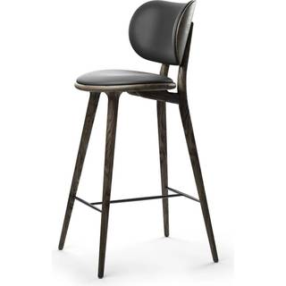 Mater The High Stool Barstol med Ryg Sirka Grå Eg 74 cm