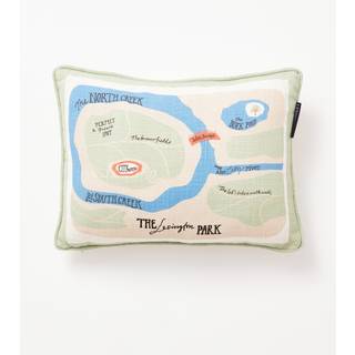 Lexington Map Recycled Cotton Pude 30x40 Cm - Pyntepuder & Betræk Genanvendt Bomuld Multi - 12414105-6001-SH10