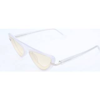 Calvin Klein CKNYC1951S 101 57 Solbriller Kvinder Hvid - Milky White - 57mm