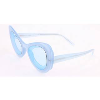 Calvin Klein CKNYC1950S 450 54 Solbriller Kvinder Blue - Milky Light Blue - 54mm
