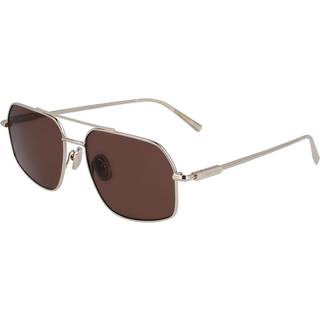Ferragamo Mand SF313S 745 Solbriller Metal Guld Firkantet Normal Normal