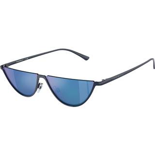 Emporio Armani EA2143 Asian Fit 301925 57 Solbriller Mænd Blue - Glossy Blue - 57mm