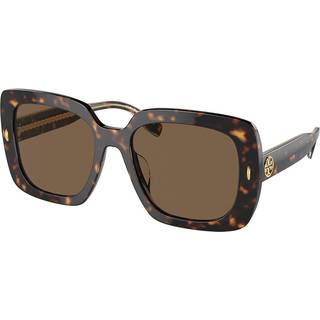 Tory Burch TY7193U 172873 56 Solbriller Kvinder Tortoiseshell - Dark Tortoise - 56mm